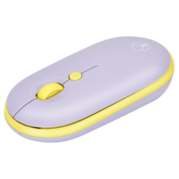 Bonelk Wireless Keyboard and Mouse Combo, Compact, KM-383 - Lilac