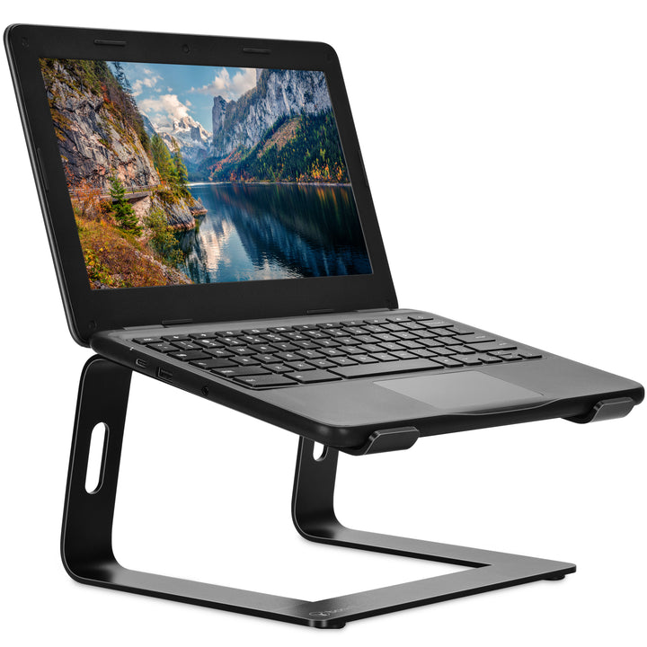 Bonelk Elevate Stance Aluminium Riser Laptop Stand - Black