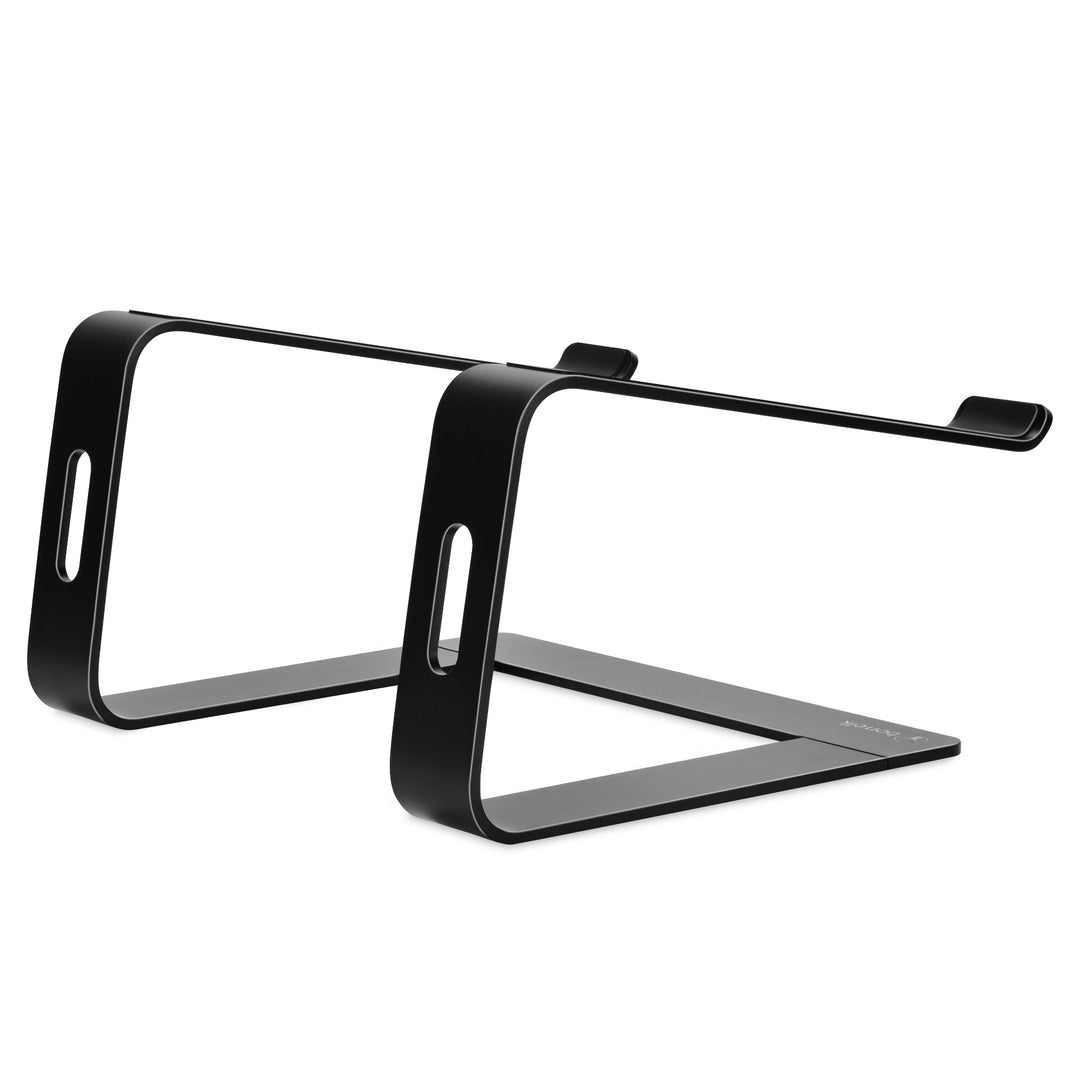 Bonelk Elevate Stance Aluminium Riser Laptop Stand - Black