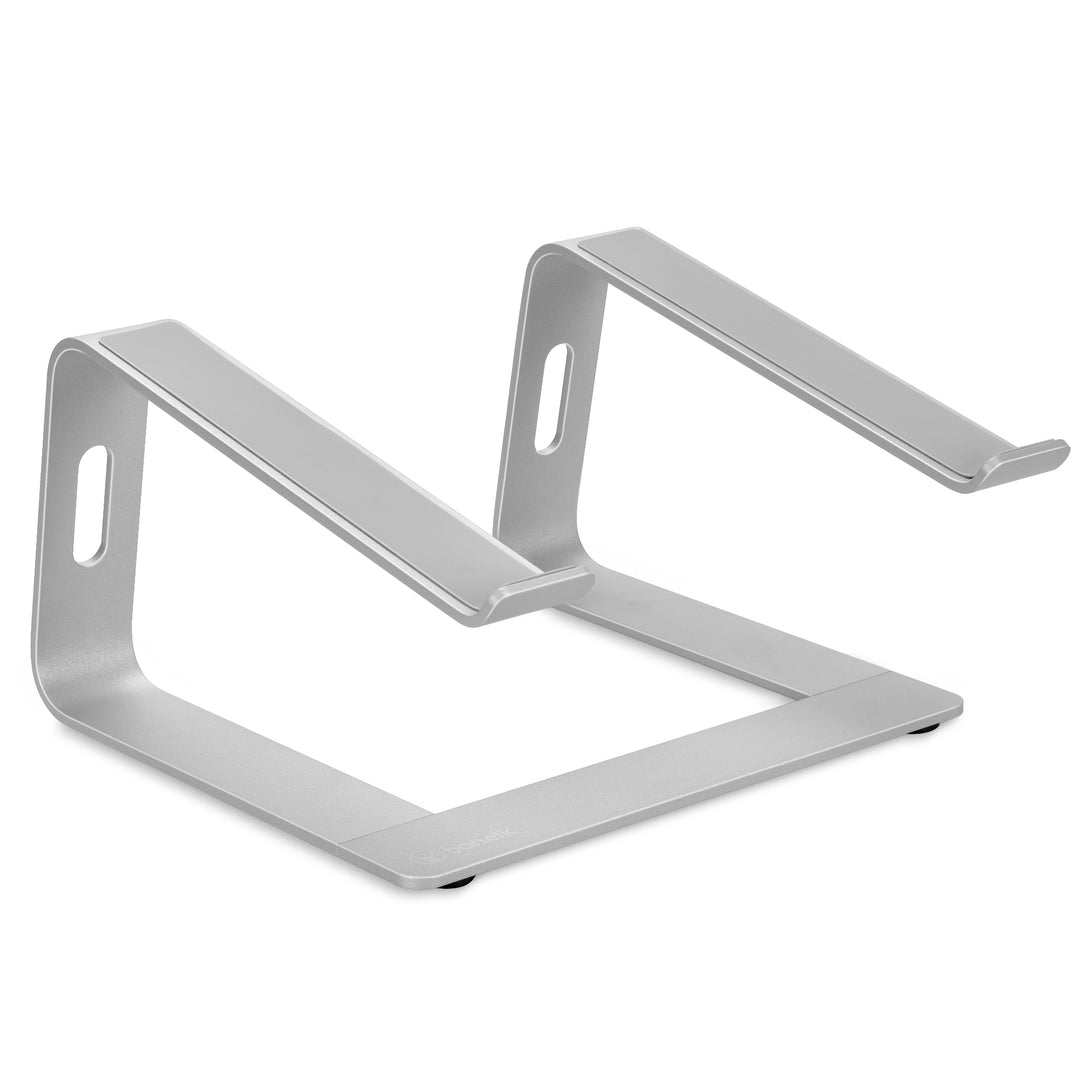 Bonelk Elevate Stance Aluminium Riser Laptop Stand - Silver