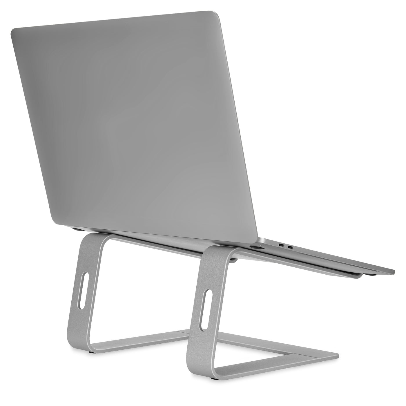 Bonelk Elevate Stance Aluminium Riser Laptop Stand - Silver