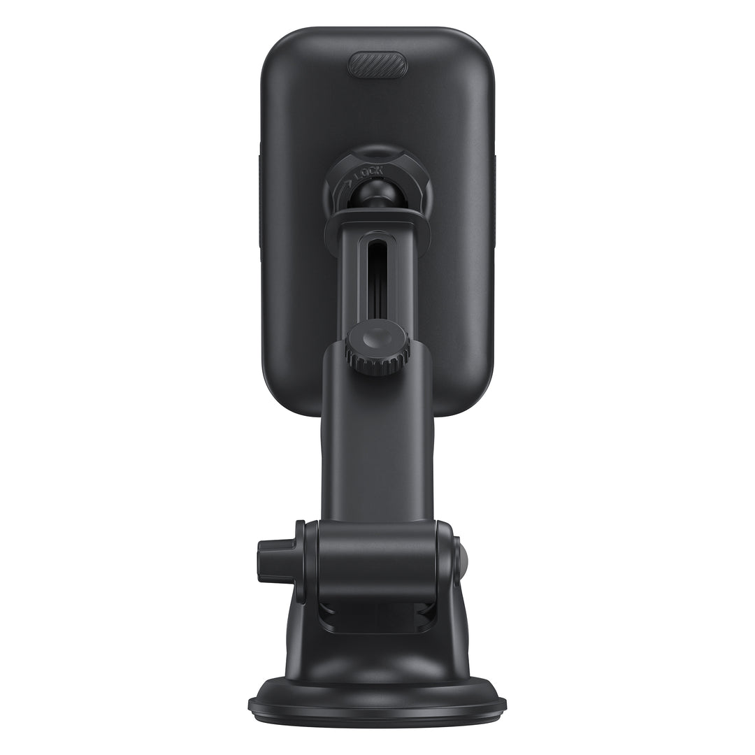 Bonelk Universal Suction Mount Extendable Phone Holder - Black