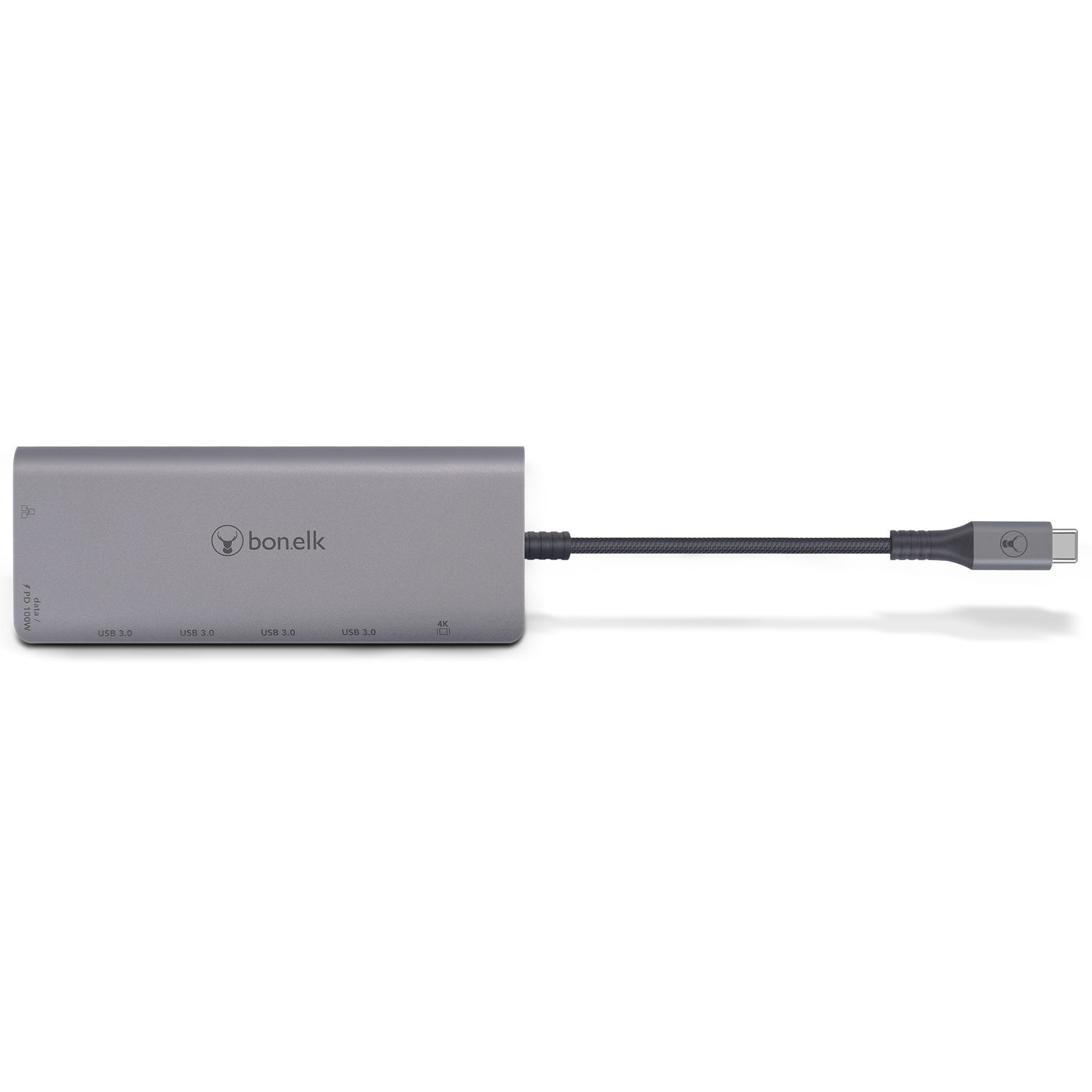 Bonelk Long-Life USB-C to 7in1 Multiport Hub - Space Grey