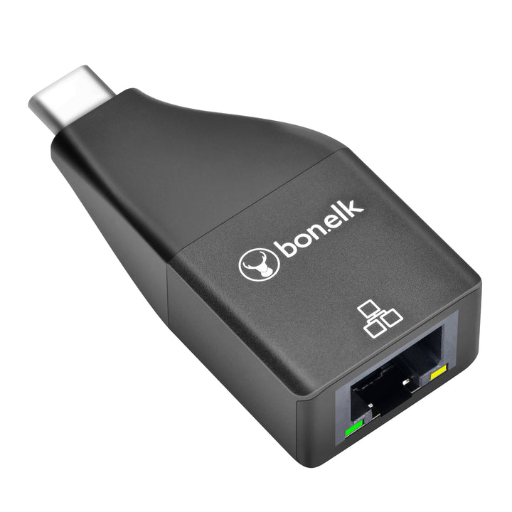 Bonelk USB-C to Gigabit Adapter - Black