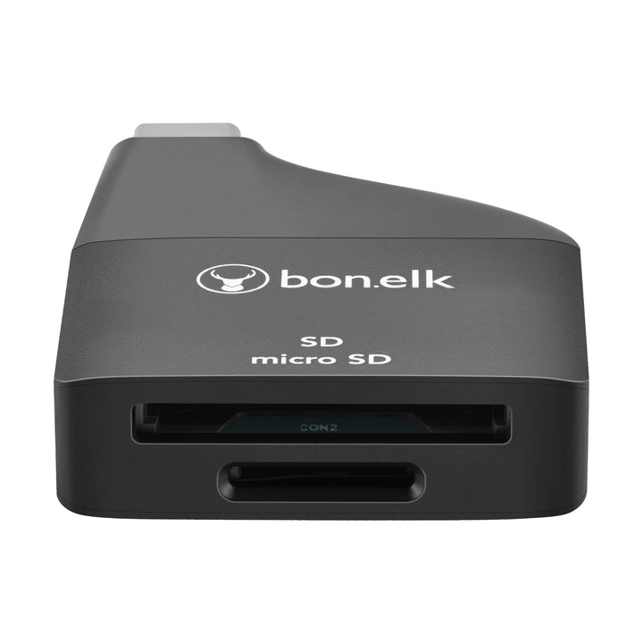 Bonelk USB-C to MicroSD/SD Adapter - Black 