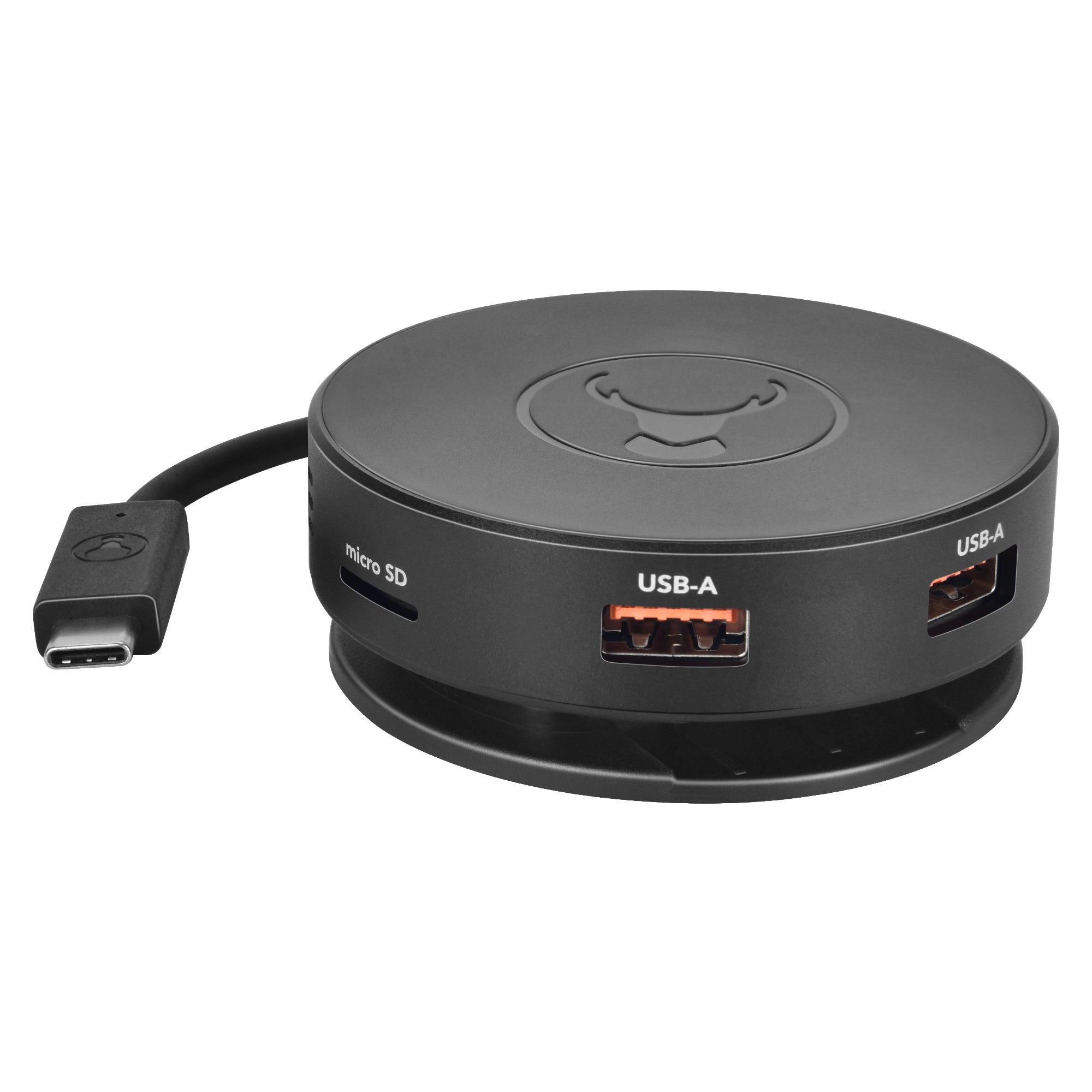 Bonelk USB-C to 6in1 Multiport Travel Hub - Black