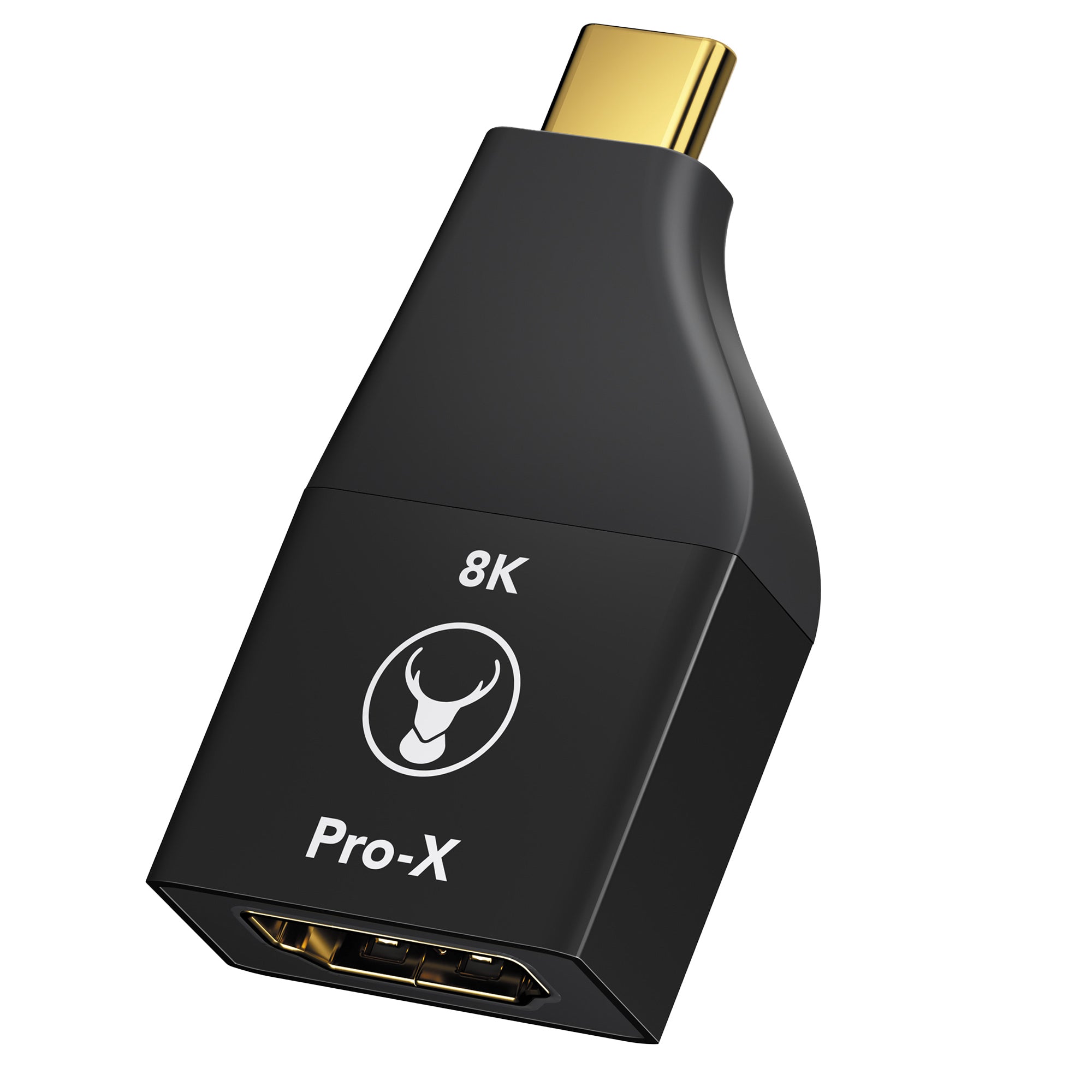 Bonelk Pro-X black USB-C to 8K HDMI compact adapter