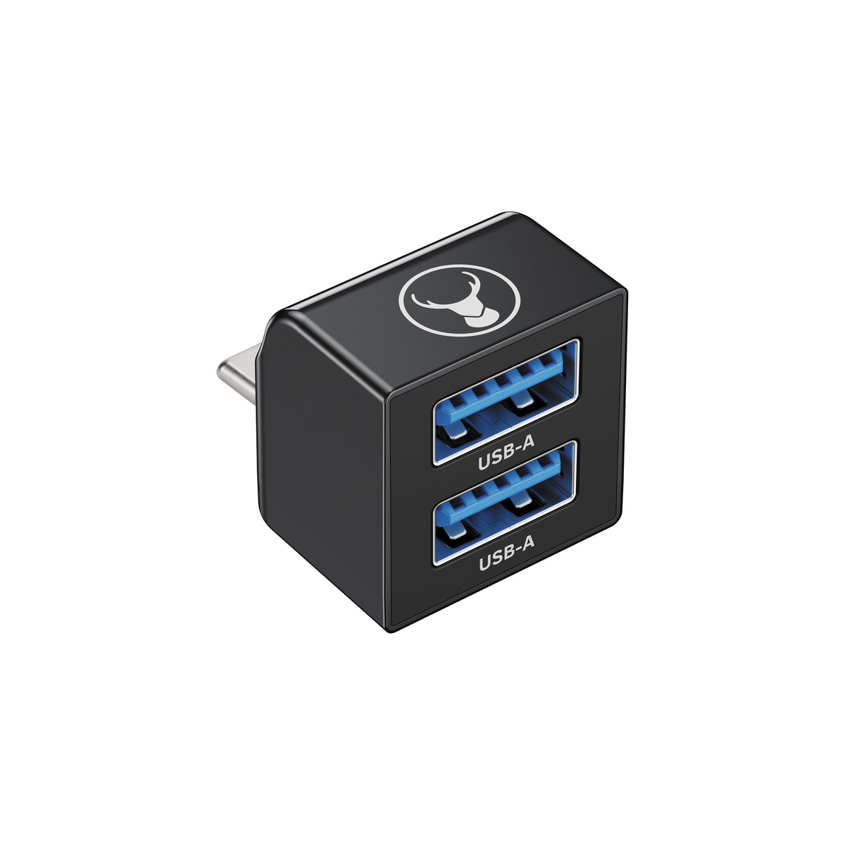 Bonelk USB-C to USB-A Dual Adapter - Black