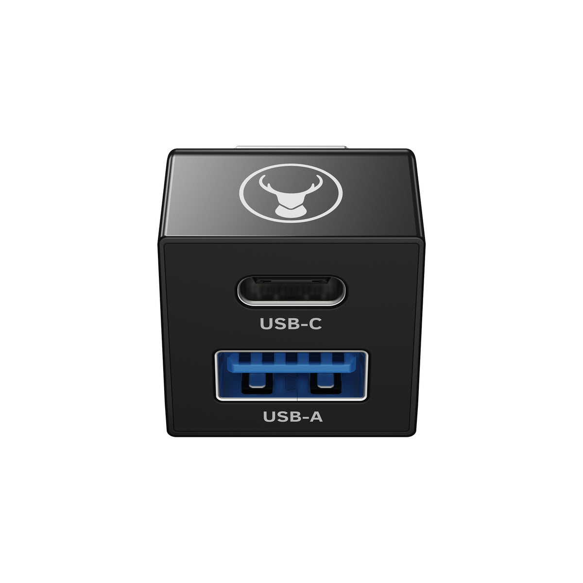 Bonelk USB-A to USB-C/USB-A Dual Adapter - Black