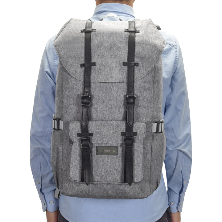 Bonelk Urban 15”-16” Laptop Backpack - Grey