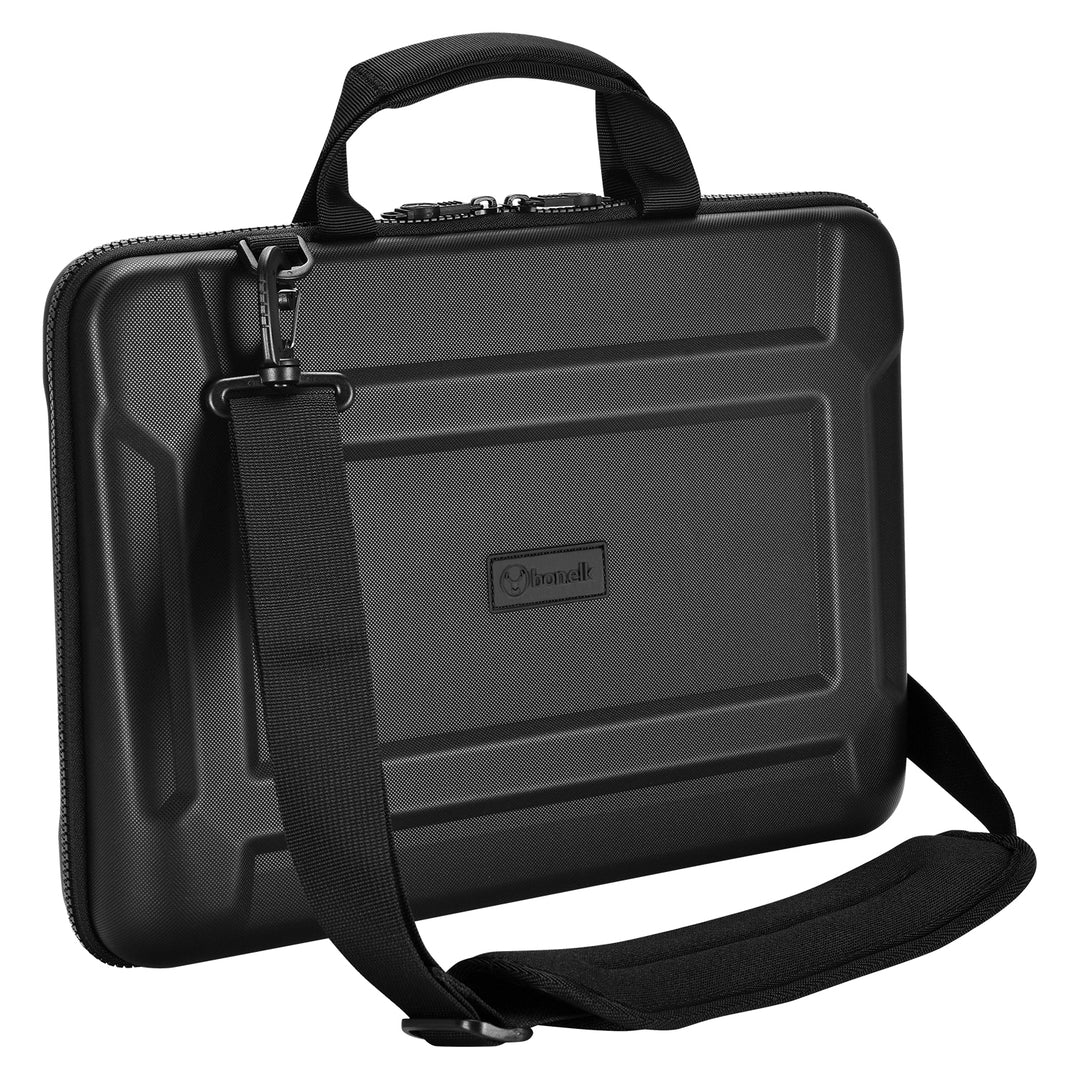 Bonelk Long-Life Attache, 15”-16” Laptops - Black