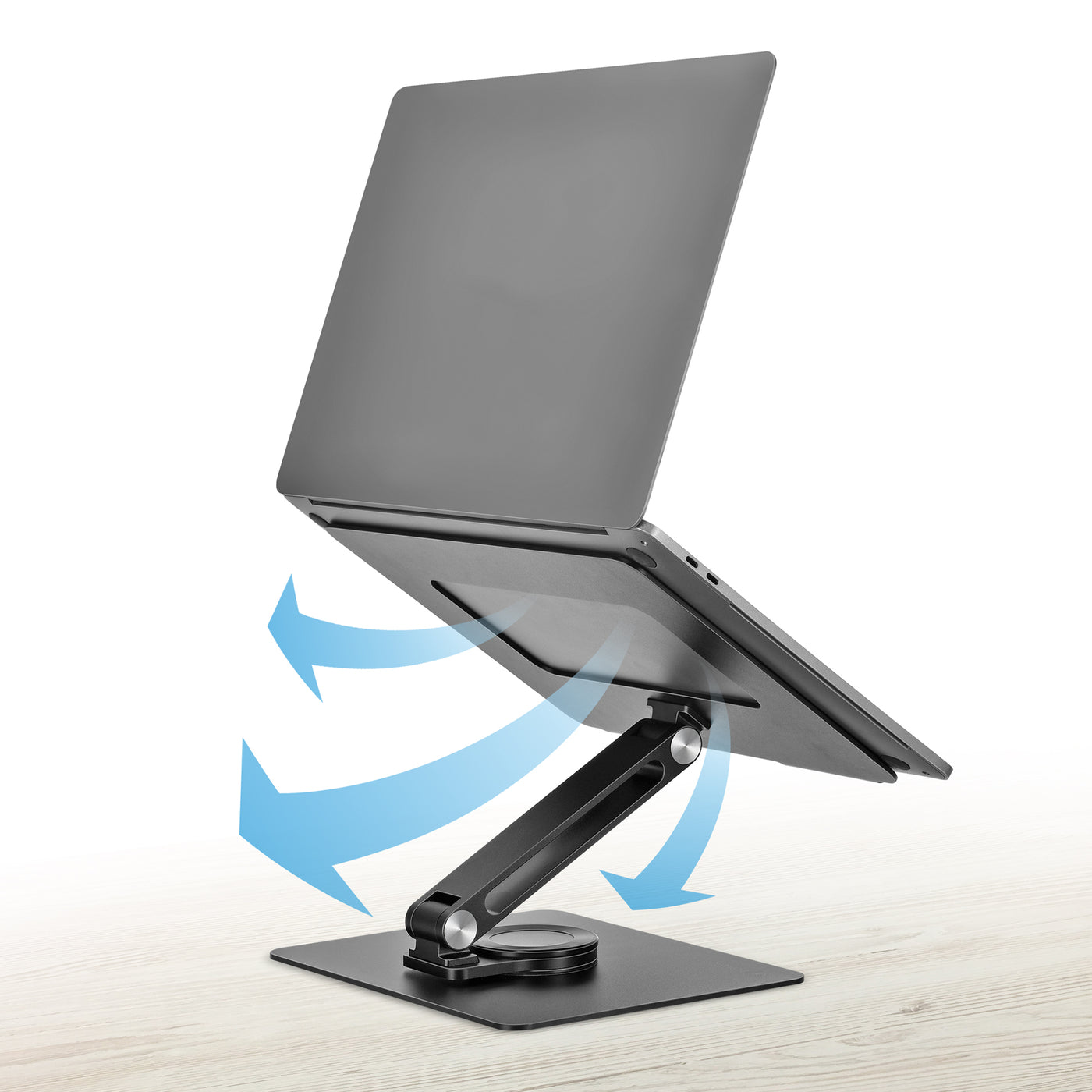 Bonelk Elevate 360° Ergonomic Laptop Stand - Black
