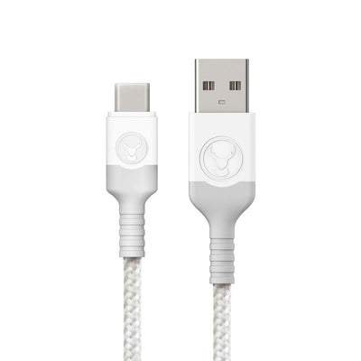 Bonelk USB to USB-C Cable, Long-Life Series (White) - 1.2m