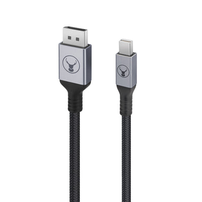 Bonelk Mini Display Port to Display Port Long Life Cable (Black)