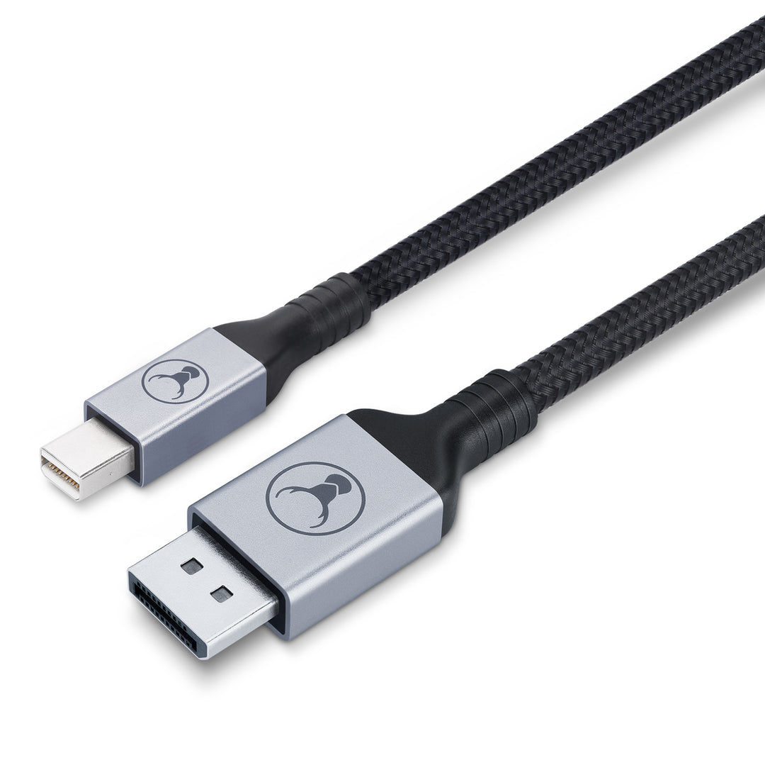 Bonelk Mini DisplayPort to DisplayPort Long-Life Cable (1.5m) - Black
