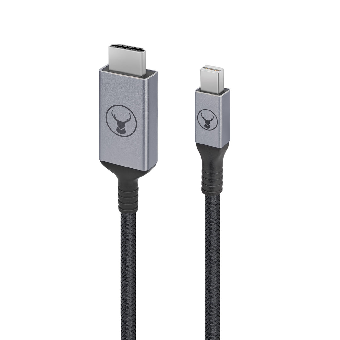 Bonelk Mini DisplayPort to HDMI Long-Life Cable (1.5m) - Black