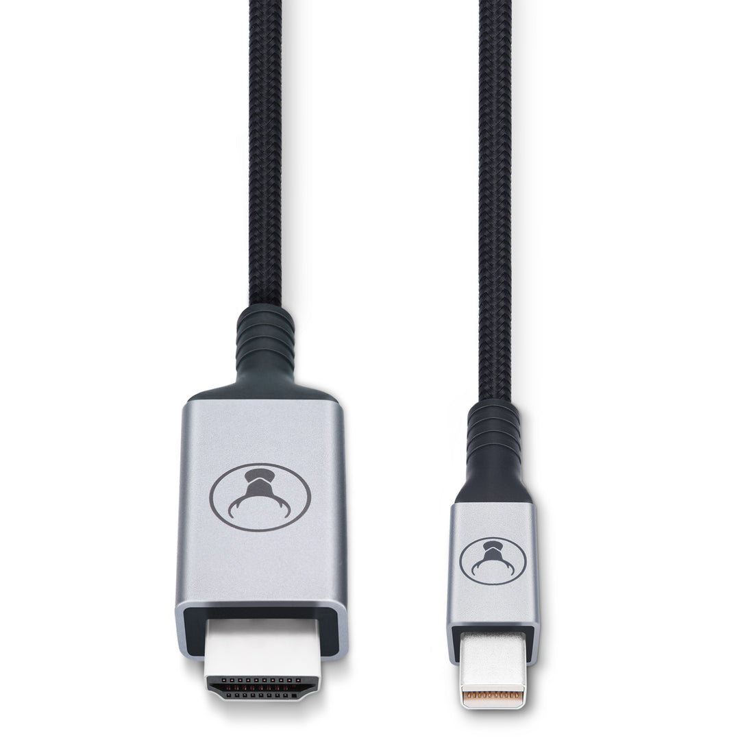 Bonelk Mini Display Port to HDMI Long Life Cable (Black)
