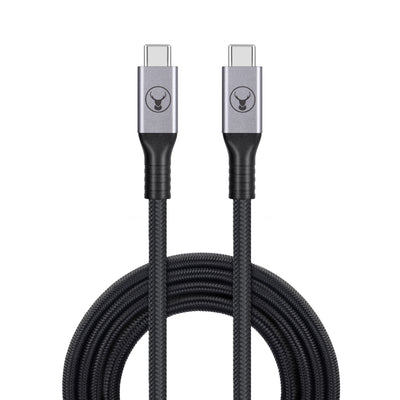 Bonelk Long-Life USB-C to USB-C 140W/10Gbps Cable (2m) - Black