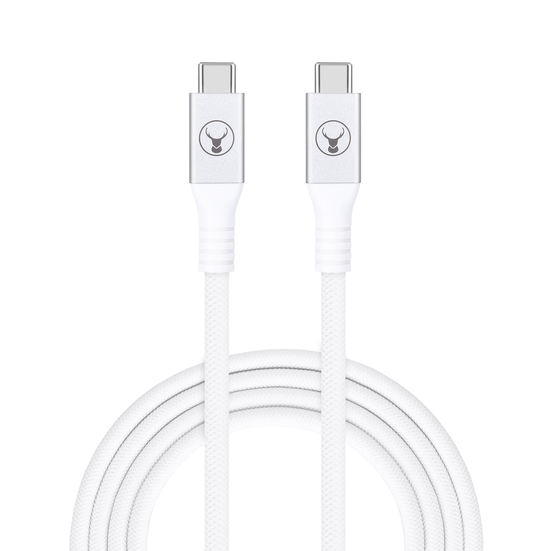 Bonelk Long-Life USB-C to USB-C 140W/10Gbps Cable (2m) - White