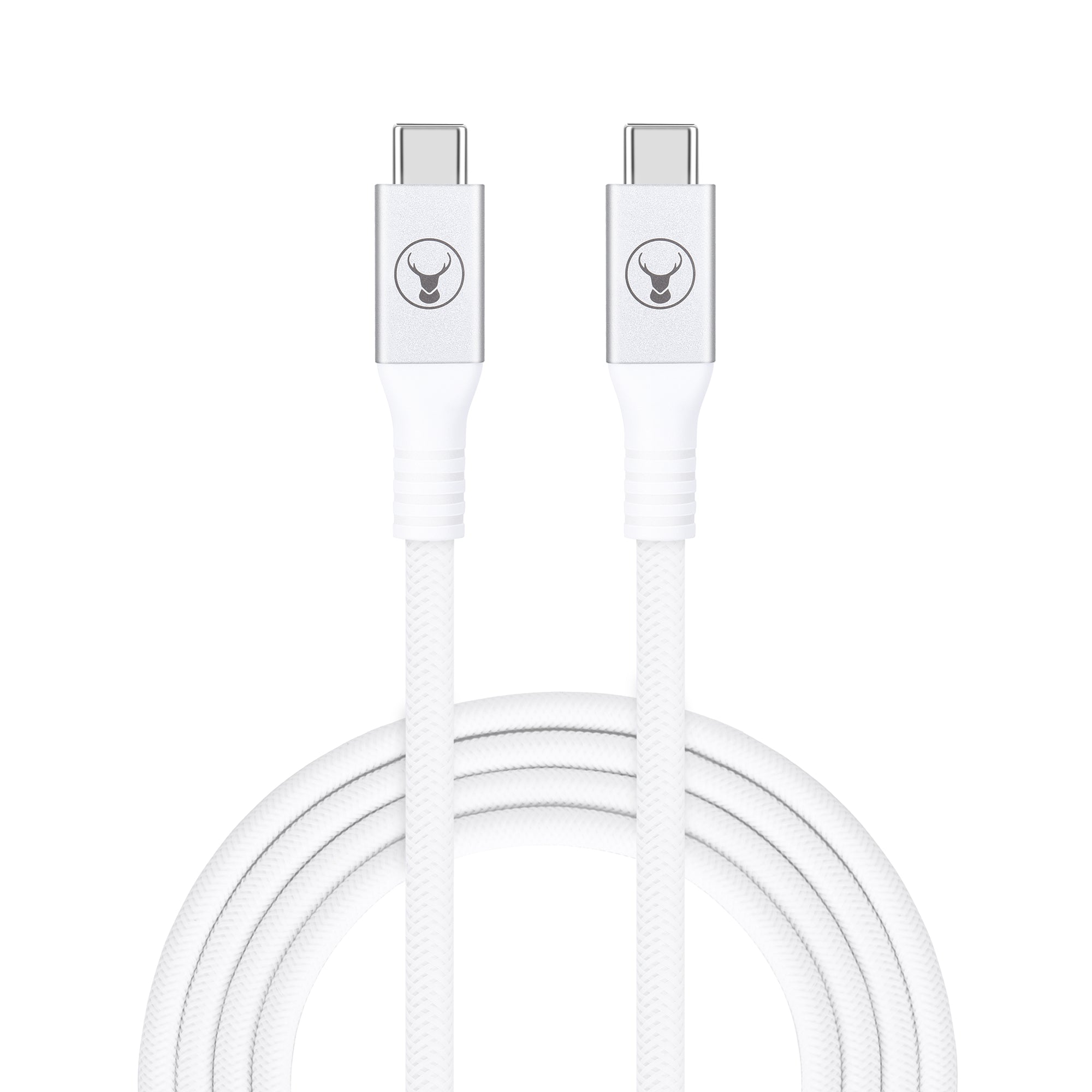 Bonelk Long-Life USB-C to USB-C 140W/10Gbps Cable (2m) - White