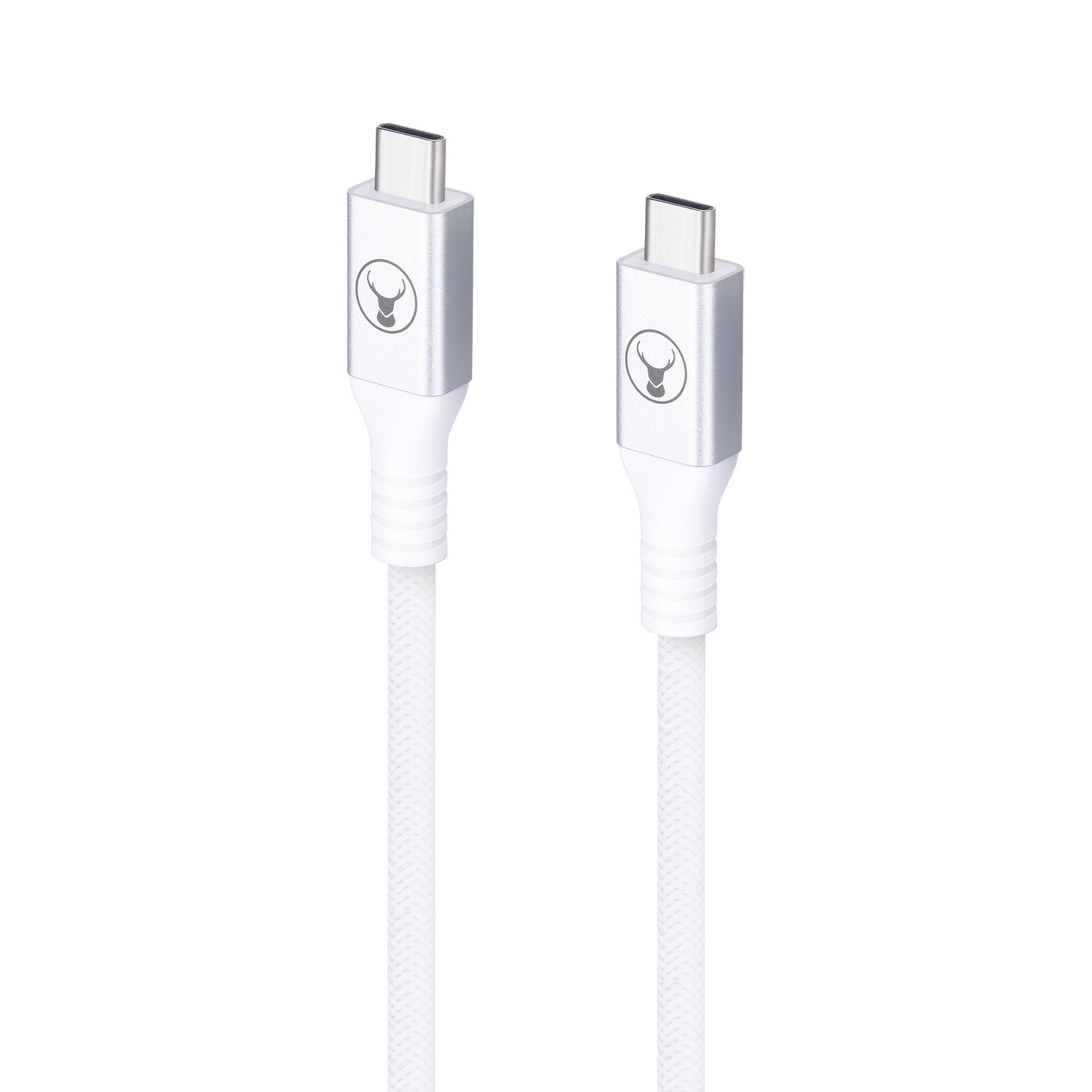 Bonelk Long-Life USB-C to USB-C 240W/20Gbps Cable (2m) - White