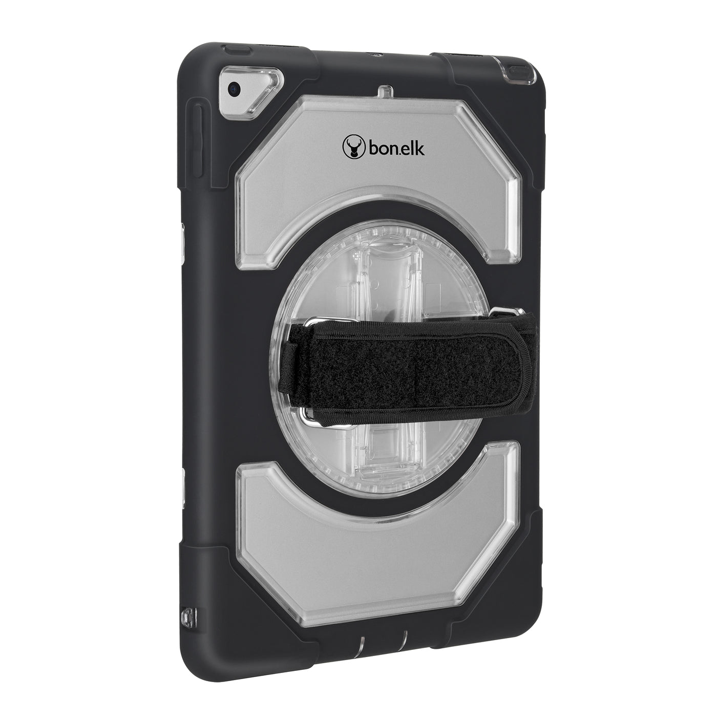 Bonelk Long-Life 360° Rotating Tough Case for iPad 10.2” (7th/8th Gen.) - Black