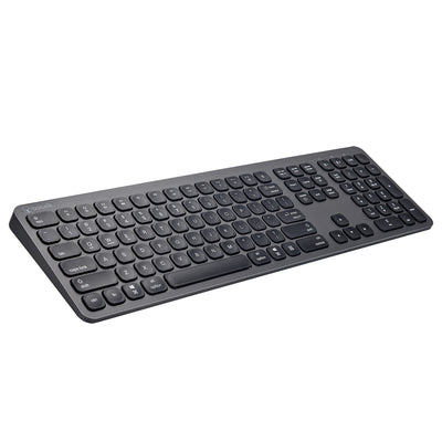 Bonelk Slim Bluetooth/Wireless Keyboard and Mouse Combo, KM-447 - Space Grey