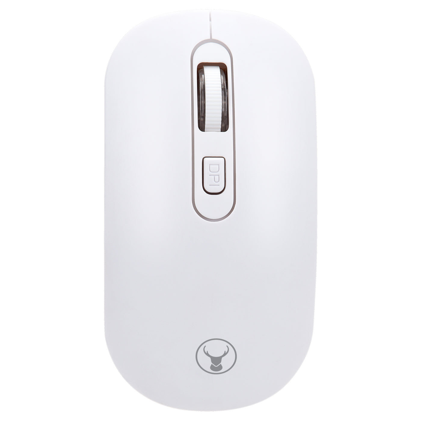 Bonelk Slim Wireless Keyboard and Mouse Combo, KM-322 - White