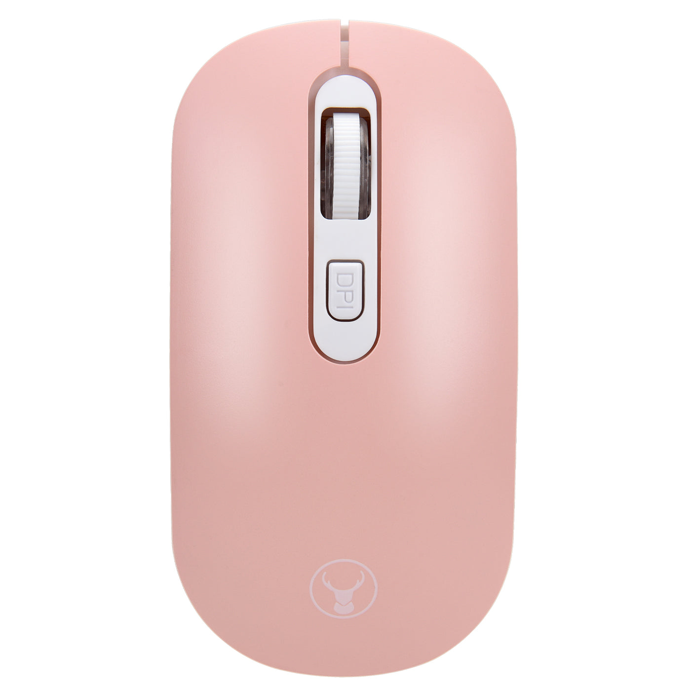 Bonelk Slim Wireless Keyboard and Mouse Combo, KM-322 - Salmon