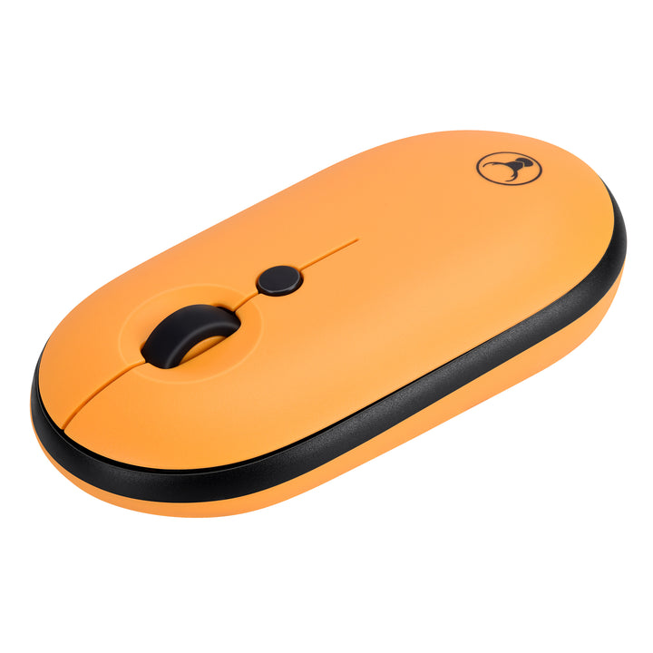 Bonelk Wireless Keyboard and Mouse Combo, Compact, KM-383 - Orange