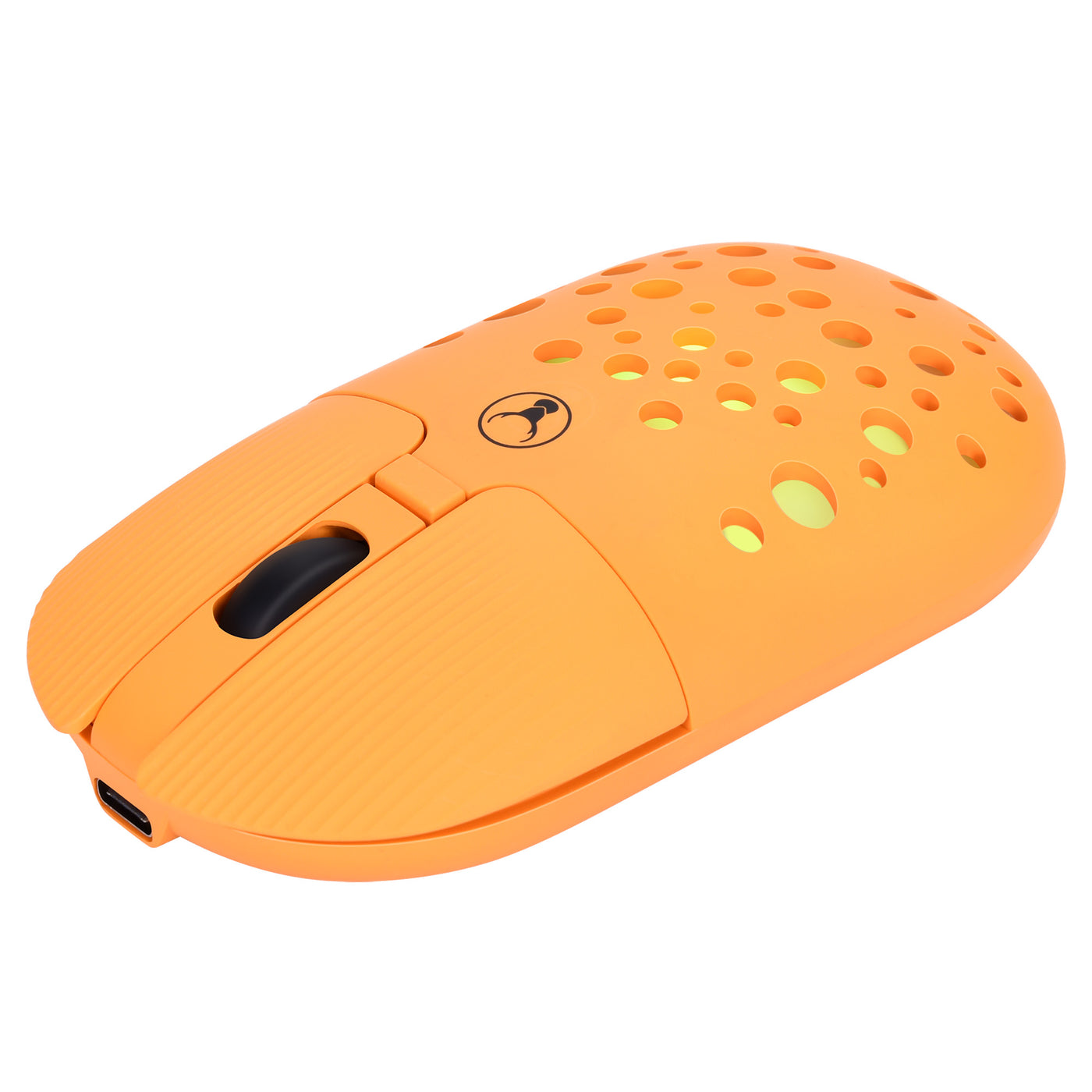 Bonelk Bluetooth/Wireless RGB 4D Mouse, 800-1600 DPI, USB-C, M-270 - Orange