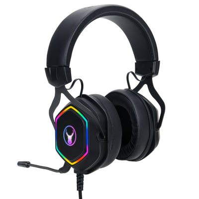 Bonelk Gaming RGB Headphones, Premium, 3.5mm, GH-717 - Black