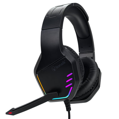 Bonelk Gaming RGB Headphones, 3.5mm, GH-510 - Black