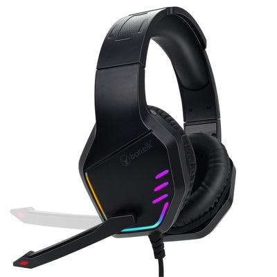 Bonelk Gaming RGB Headphones, 3.5mm, GH-510 - Black