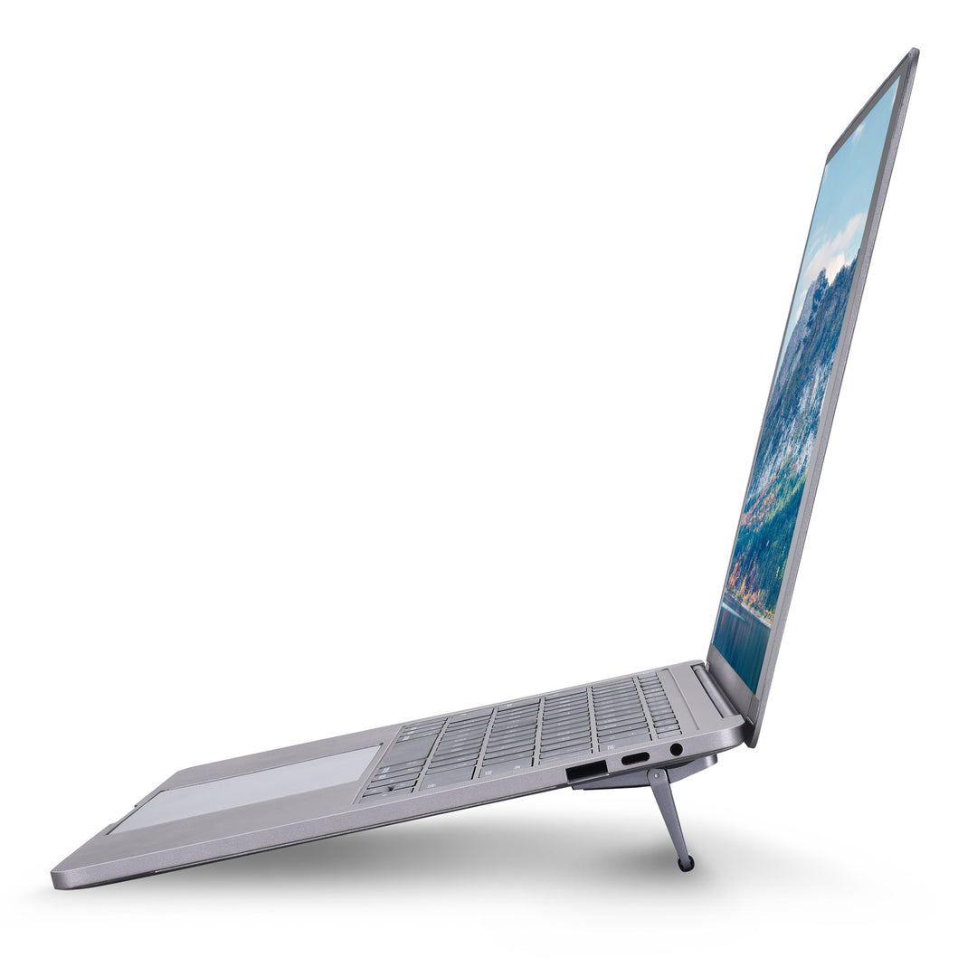 Bonelk Elevate Go Stick-On Laptop Feet - Space Grey