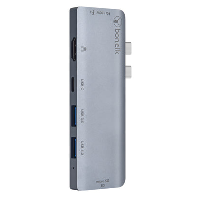 Bonelk 7in2 USB-C Multiport Hub - Space Grey