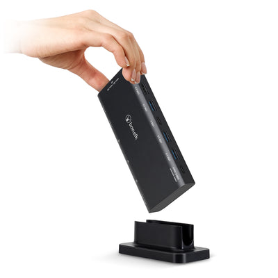 Bonelk Long-Life USB-C to 14in1 Multiport Desktop Hub - Black