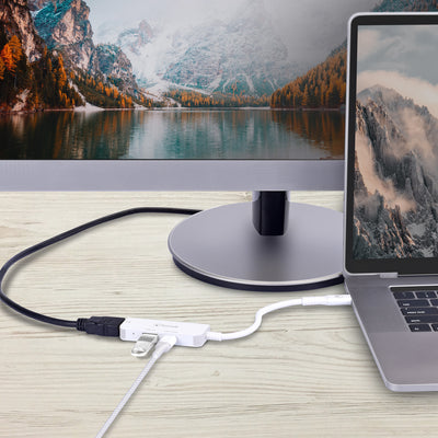 Bonelk Long-Life 3in1 Multiport Hub  - White