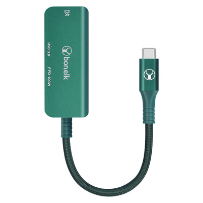 Bonelk Long-Life 3in1 Multiport Hub  - Green