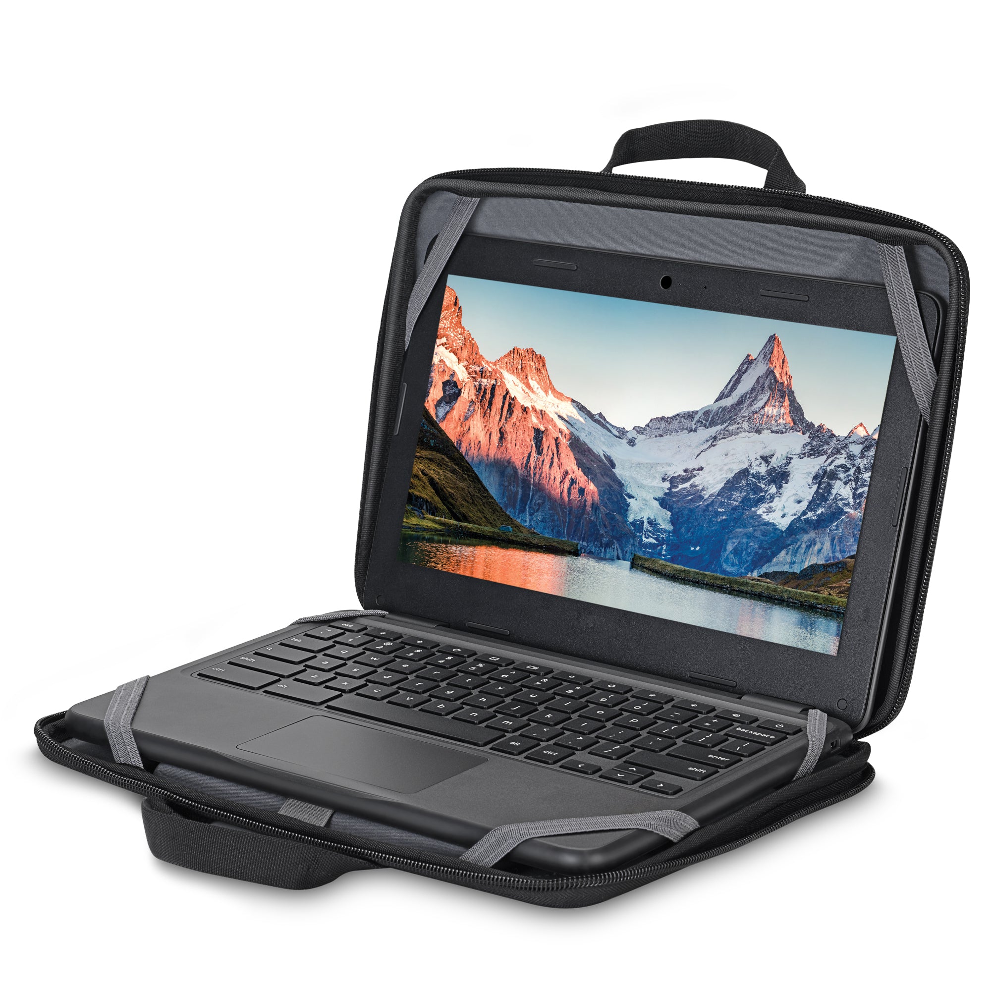 Bonelk Long-Life Universal Work-in Case for 11”-12” Laptops - Black